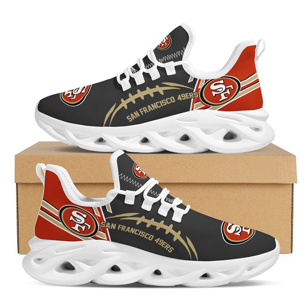 Women's San Francisco 49ers Flex Control Sneakers 007 Women's San Francisco 49ers Flex Control Sneakers 007
